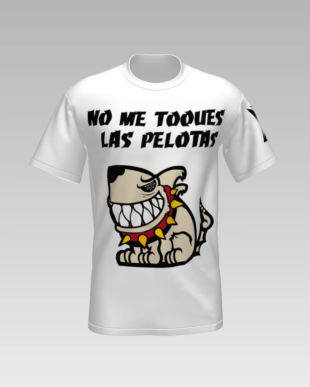CAMISETA HEAVY // NO ME TOQUES LAS PELOTAS