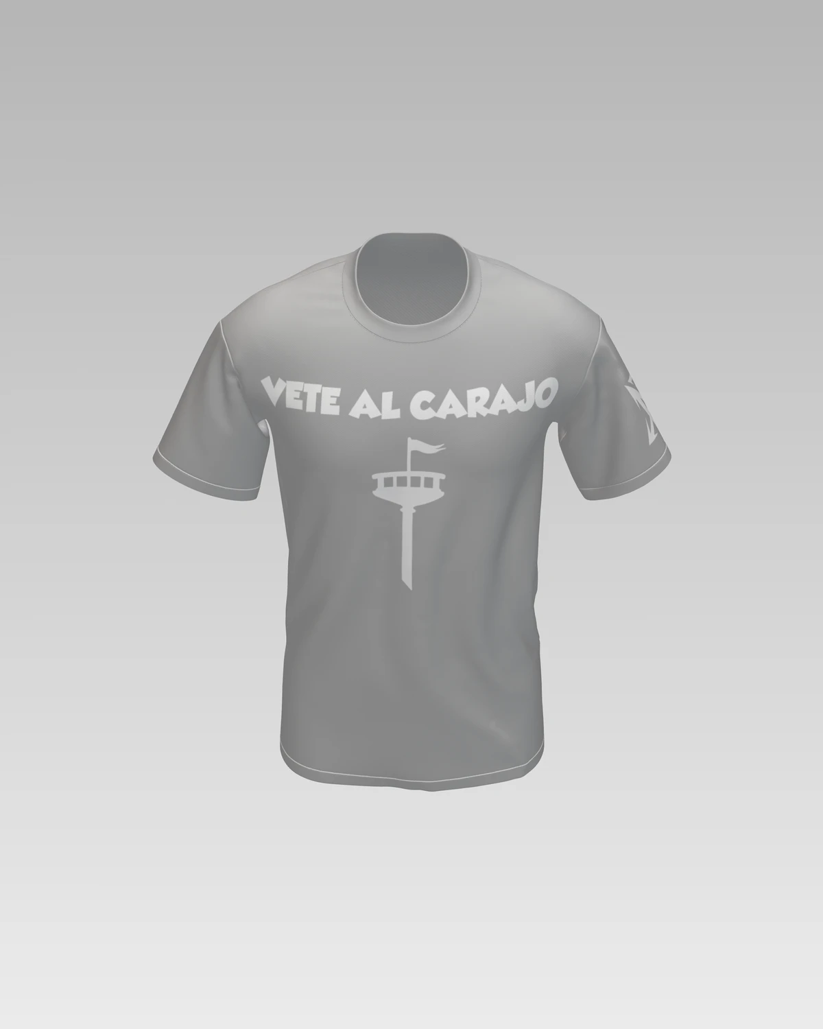 CAMISETA OVERSIZE // VETE AL CARAJO